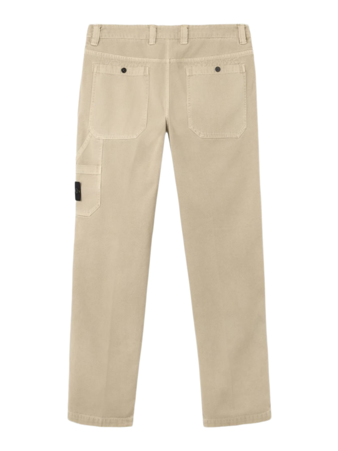 Stone Island Regular-Fit Chino mit Logo-Badge bei Robert Ley