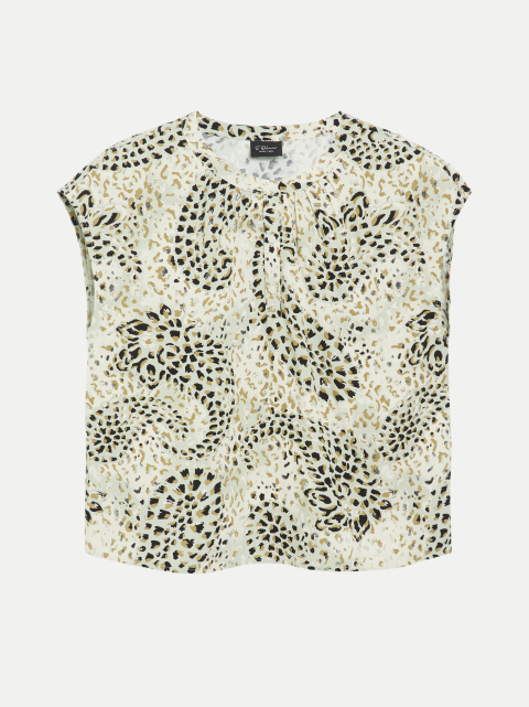s.Oliver BLACK LABEL Bluse mit Allover-Print bei Robert Ley