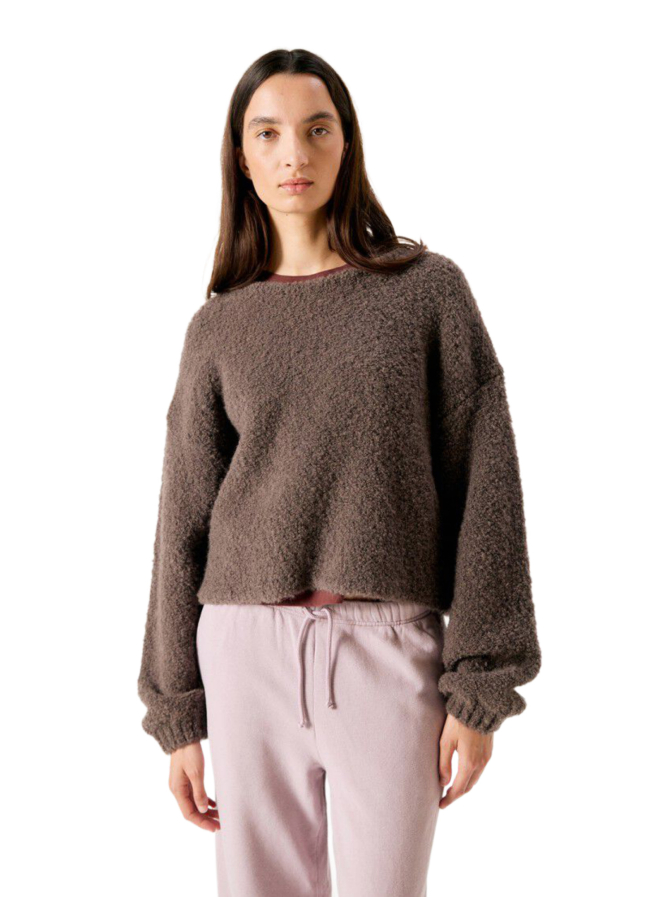 American Vintage Bouclé-Pullover Zolly bei Robert Ley