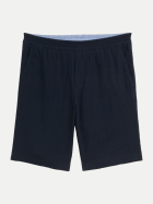 Tom Tailor Casual Regular-Fit Shorts in Seersucker-Qualität 10668-sky captain blue bei Robert Ley