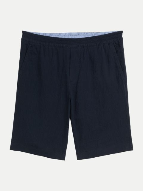 Tom Tailor Casual Regular-Fit Shorts in Seersucker-Qualität bei Robert Ley