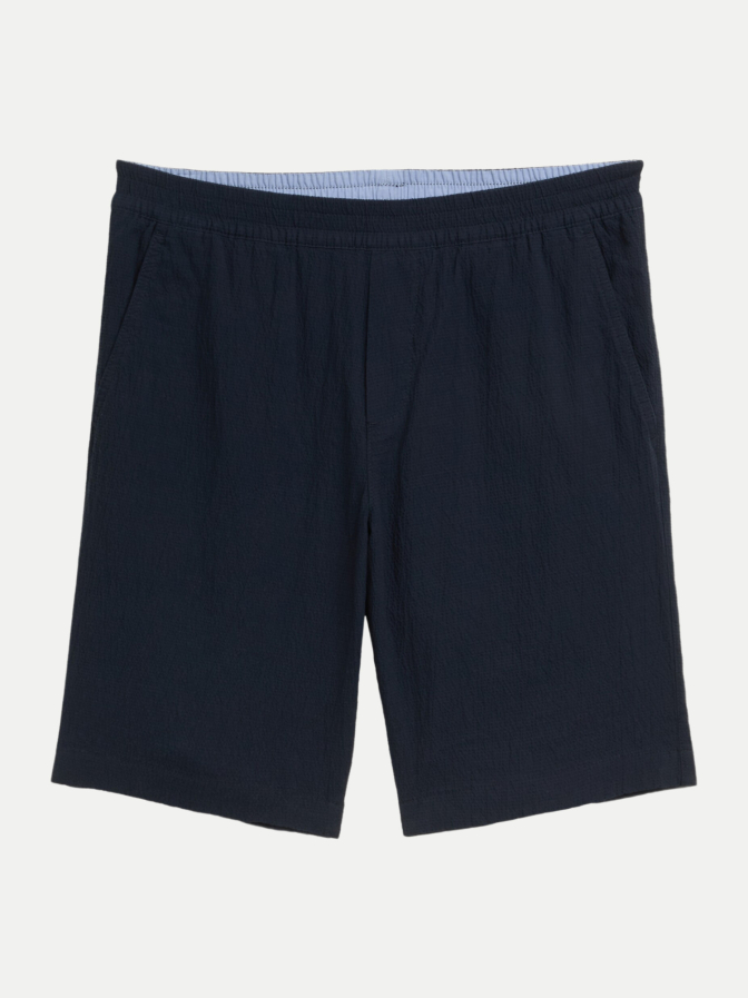 Tom Tailor Casual Regular-Fit Shorts in Seersucker-Qualität bei Robert Ley