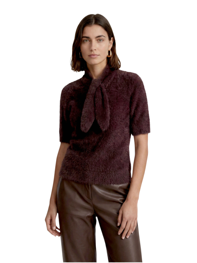 Zero Strickpullover aus Teddystrick bei Robert Ley