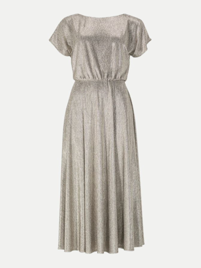 Swing Cocktailkleid aus Satinchiffon bei Robert Ley