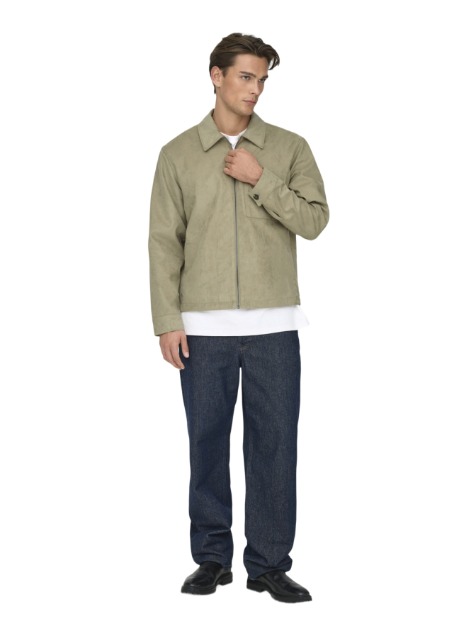 Only & Sons Jacke in Wildleder-Optik bei Robert Ley