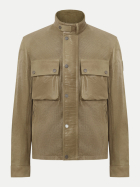 Belstaff Lederjacke Racemaster Air Jacket dksnd-dark sand bei Robert Ley