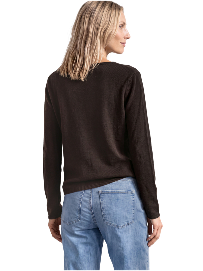 Street One Pullover mit Rollkanten bei Robert Ley