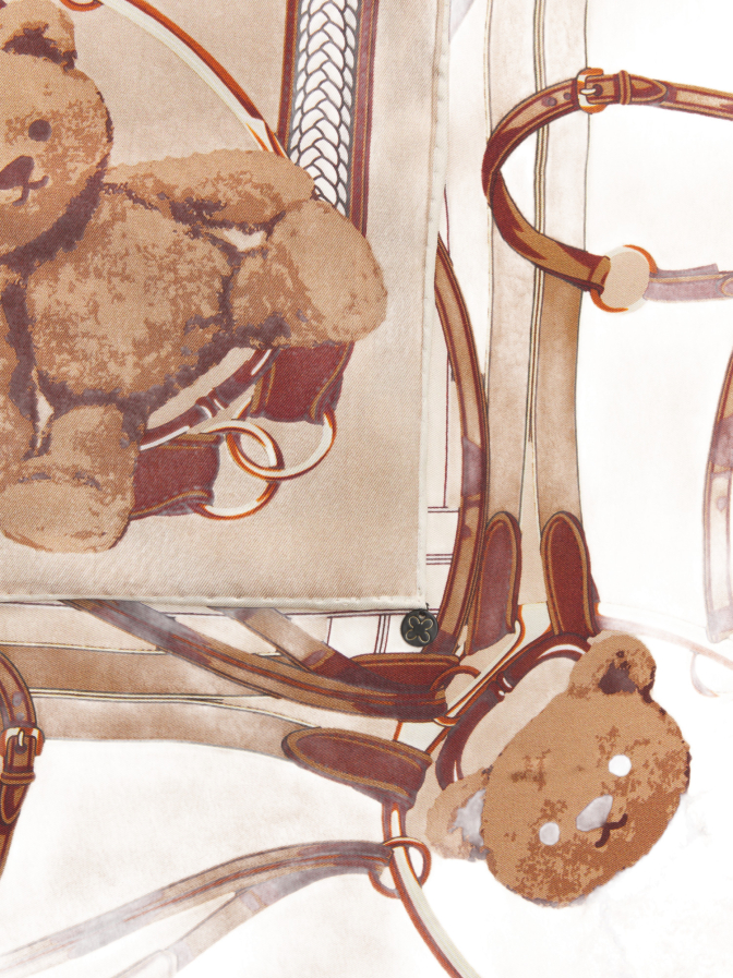 Codello Seiden-Nicki-Tuch mit Teddybär-Motiven bei Robert Ley