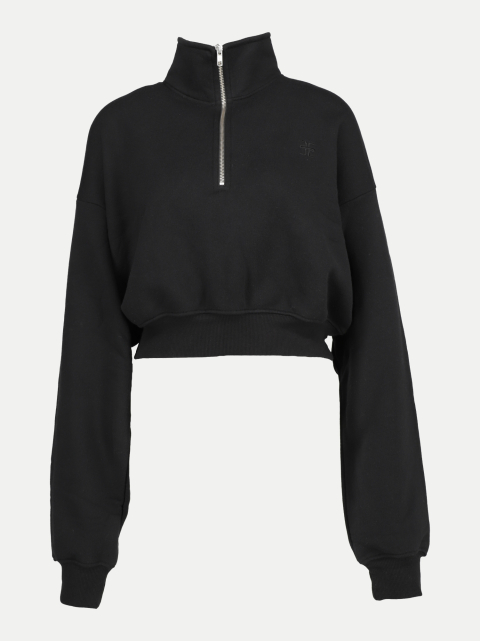 Éterne cropped half-zip Sweatshirt bei Robert Ley