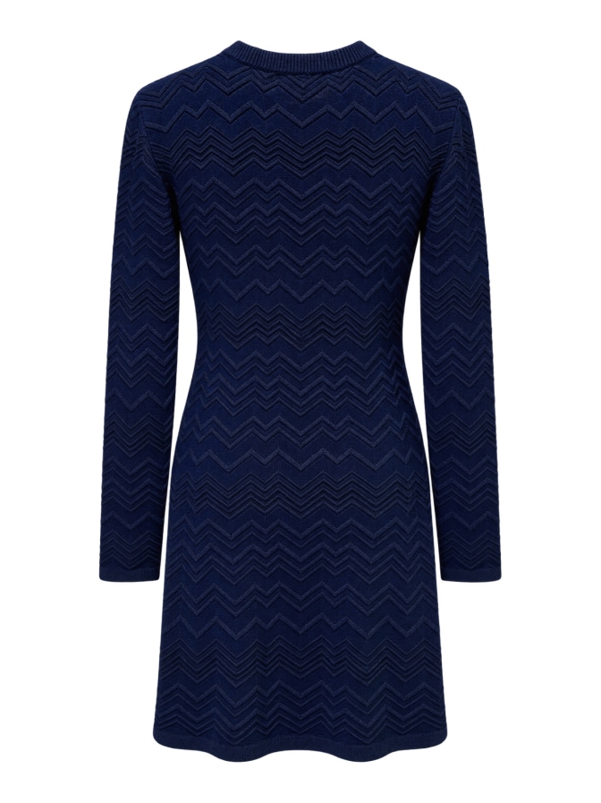 MISSONI Strickkleid mit Zig-Zag-Muster bei Robert Ley