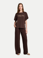 Tom Tailor Casual T-Shirt Timeless 13234-java dark brown bei Robert Ley