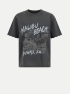 Anine Bing Loose-Fit T-Shirt Cade Surfer WBL1 washed black bei Robert Ley