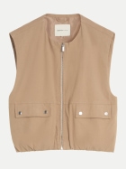 Tom Tailor Denim Loose-Fit Sommerweste 13040-Mink Beige bei Robert Ley