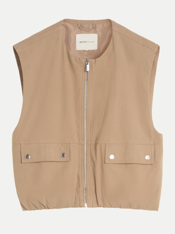 Tom Tailor Denim Loose-Fit Sommerweste bei Robert Ley