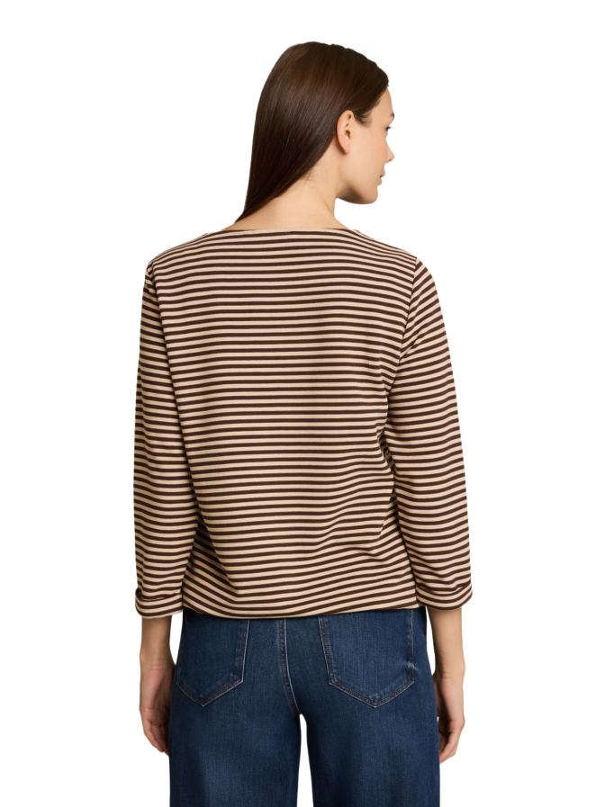 Tom Tailor Casual Langarmshirt mit Knopf-Details bei Robert Ley