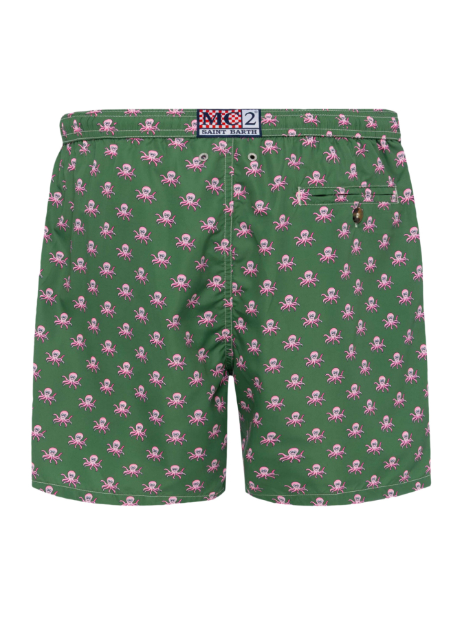 MC2 Saint Barth Badeshorts mit Oktopus Print bei Robert Ley