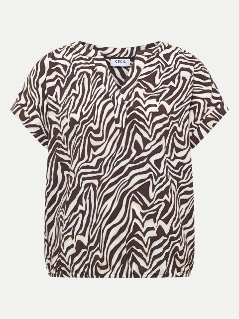 Cecil Bluse mit Zebra-Print bei Robert Ley