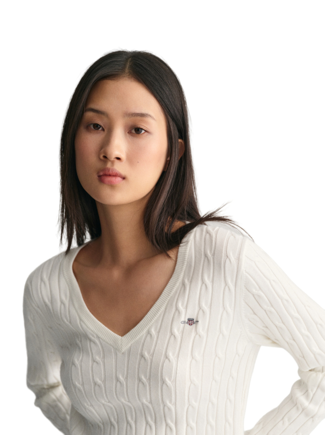 GANT Pullover mit Zopfstrick bei Robert Ley