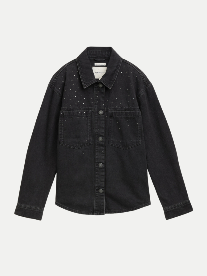 Tom Tailor Denim Jeansjacke mit Strass bei Robert Ley