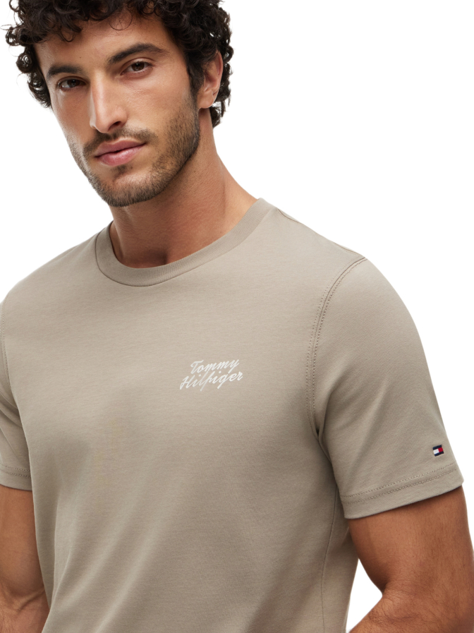 Tommy Hilfiger T-Shirt mit Rückenprint bei Robert Ley