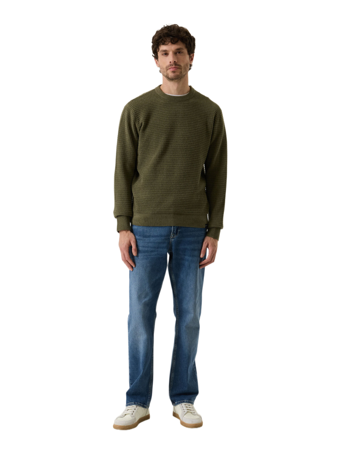 Garcia Pullover mit Waffelstruktur bei Robert Ley