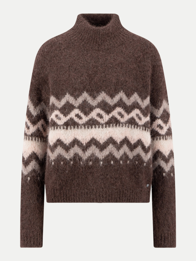 Fynch-Hatton Pullover mit Norwegermuster bei Robert Ley