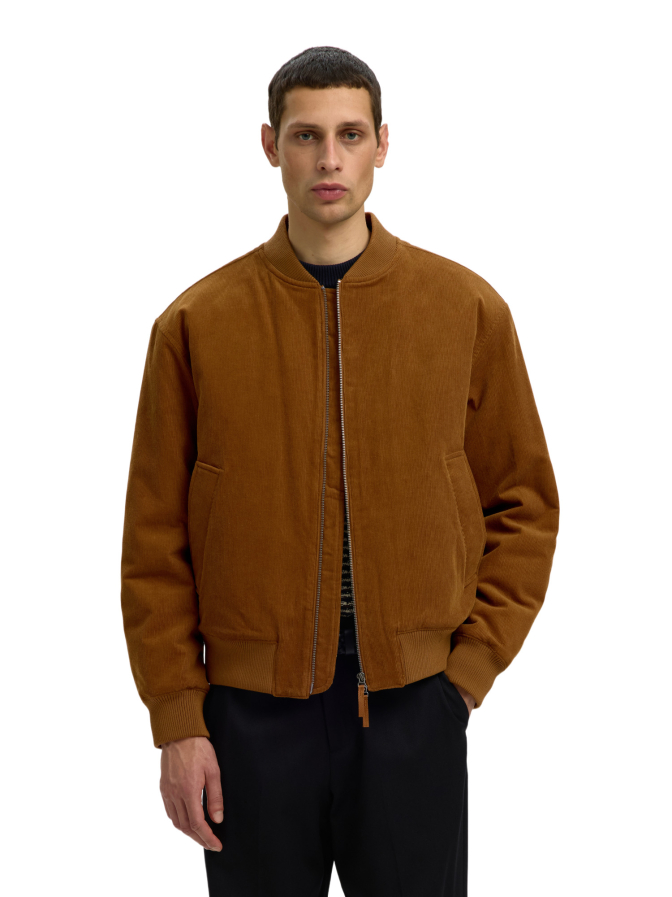 SELECTED HOMME Cordjacke mit 2-Wege-Reißverschluss bei Robert Ley