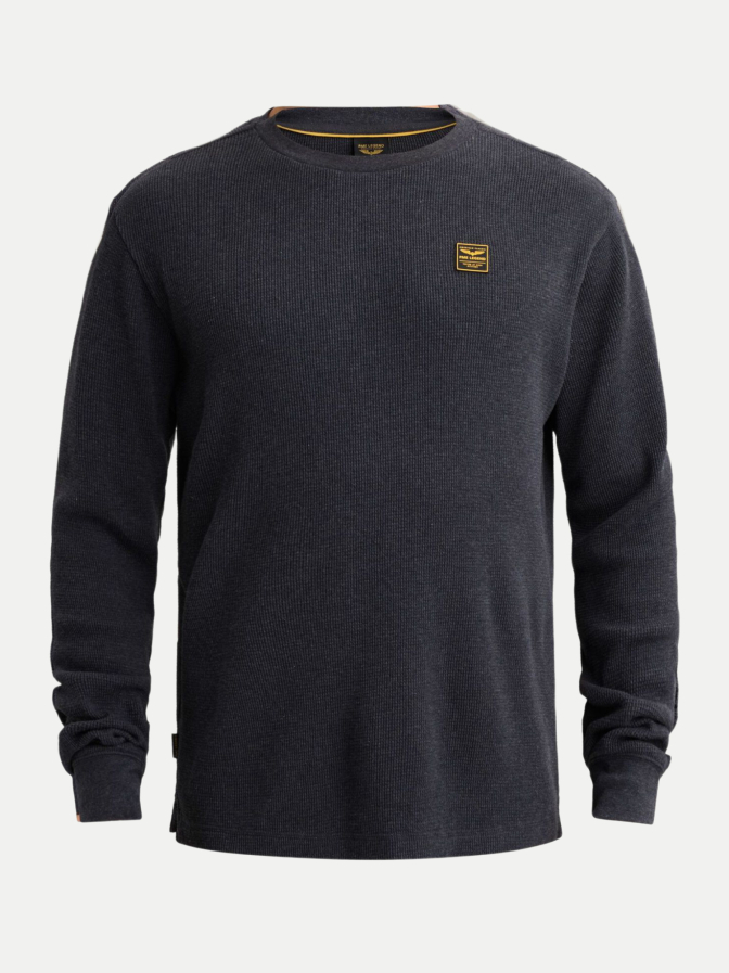 PME Legend Langarmshirt mit Waffel-Struktur bei Robert Ley