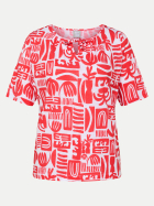 Rabe Moden T-Shirt 6280-Koralle bei Robert Ley
