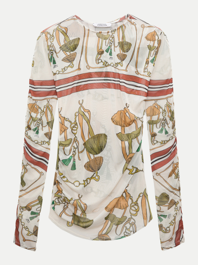 Dorothee Schumacher Langarmshirt WILD FUNGHI bei Robert Ley