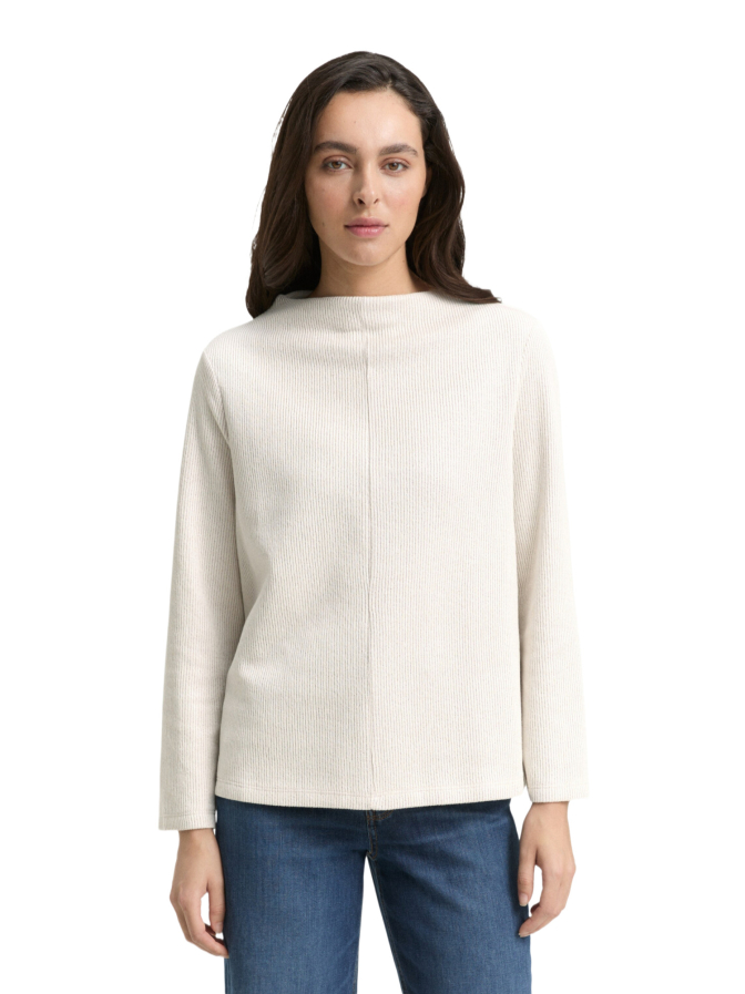 Tom Tailor Casual Sweatshirt in Melange-Optik bei Robert Ley