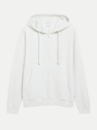 s.Oliver RED LABEL Kapuzensweatjacke aus Waffelpiqué 03W0-WHITE bei Robert Ley