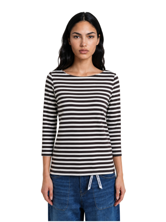 Smith & Soul Gestreiftes T-Shirt bei Robert Ley