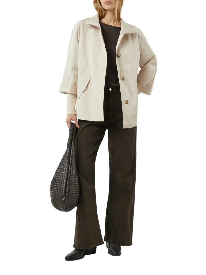 Comma Cape-Jacke mit Stehkragen bei Robert Ley