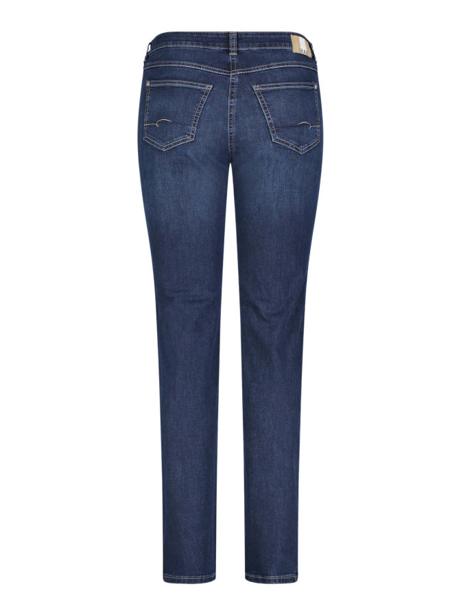 Mac Straight Fit Jeans mit Label-Patch bei Robert Ley