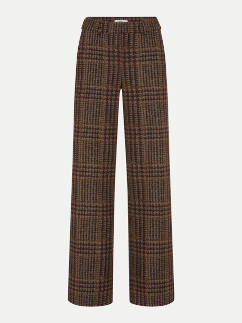 Brax Wide-Leg Hose MAINE mit Karo-Muster bei Robert Ley
