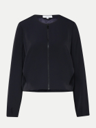 Comma Boxy-Fit Blouson 5976-BLUE bei Robert Ley