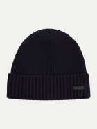BOSS Black Beanie Fati 404-Dark Blue bei Robert Ley