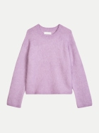 Marc O'Polo DENIM Kuscheliger Oversize Pullover aus Mohair-Schurwolle-Mix 6319-Lumi Lilac bei Robert Ley