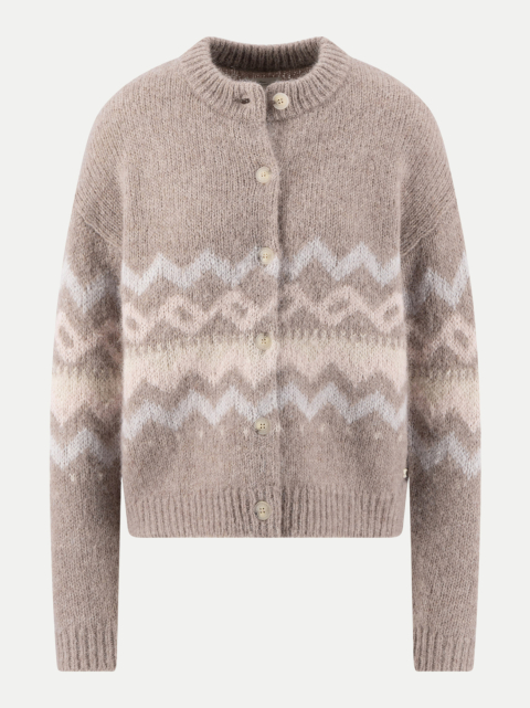 Fynch-Hatton Strickjacke mit Norwegermuster bei Robert Ley