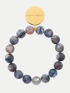 Vanessa Baroni Mini Beads Flex Bracelet blue jeans marble bei Robert Ley