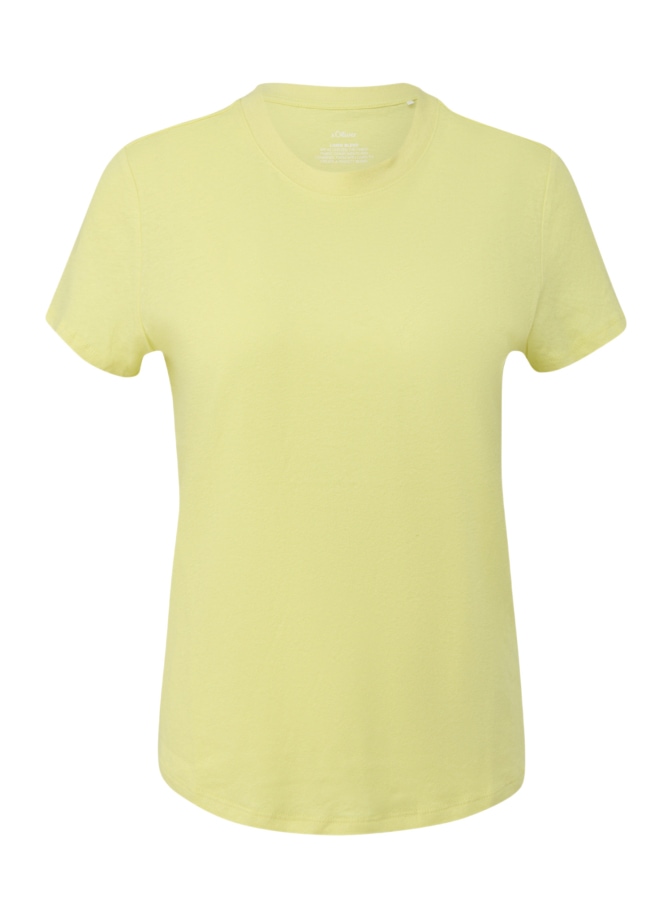 s.Oliver RED LABEL T-Shirt aus Leinenmix bei Robert Ley