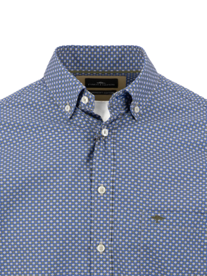 Fynch-Hatton Hemd mit Allover-Print bei Robert Ley
