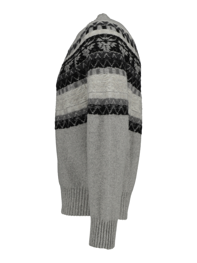 Officine Générale Strickpullover Manolo mit Fair-Isle-Muster bei Robert Ley
