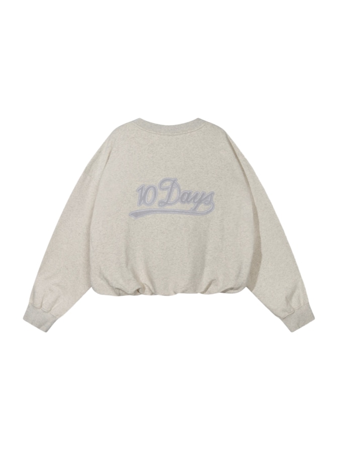 10 Days Oversized Pullover mit Faltendetail bei Robert Ley
