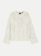 BOSS Orange Pullover Foira 118-Open White bei Robert Ley