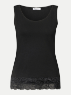 Street One Top mit Spitzen-Absatz 10001-Black bei Robert Ley