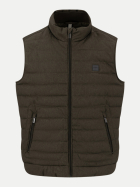 Fynch-Hatton Boxy-Fit Weste Melange 749-cypress bei Robert Ley
