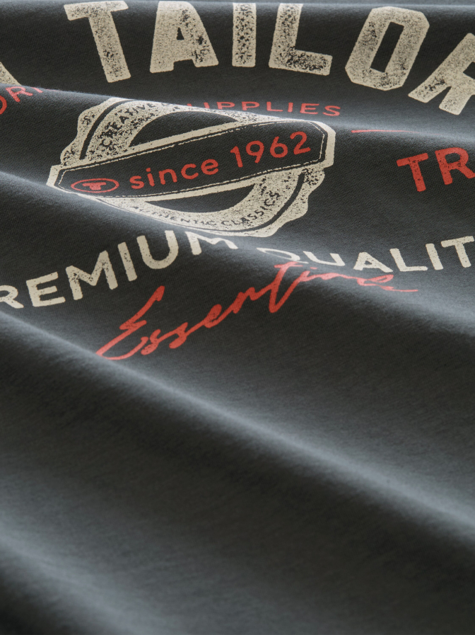 Tom Tailor Casual T-Shirt mit Logoprint bei Robert Ley