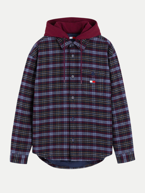 Tommy Jeans Oversized-Fit Dobby-Overshirt bei Robert Ley